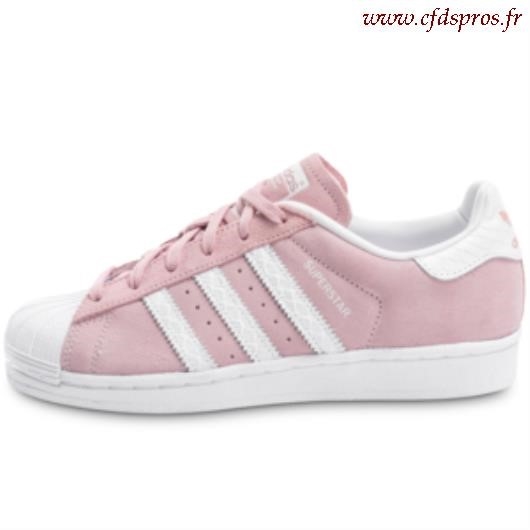 adidas superstar rose pas cher